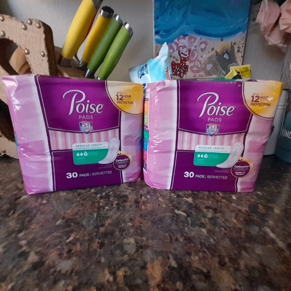 Poise pads 2 30 count